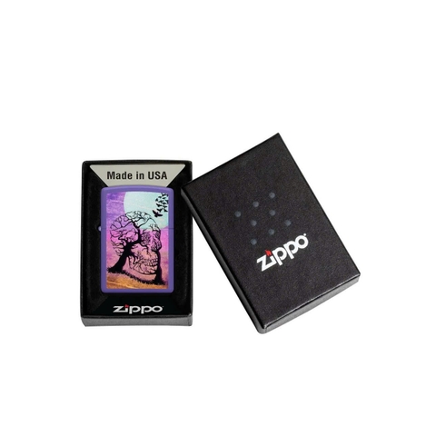 Bật Lửa ZIPPO - Classic - Skull Tree Design (Cây Đầu Lâu)