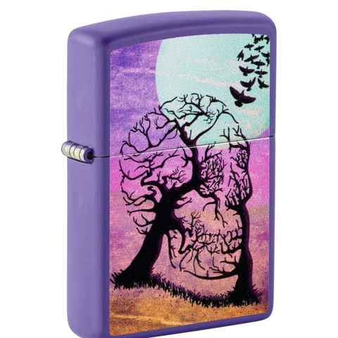 Bật Lửa ZIPPO - Classic - Skull Tree Design (Cây Đầu Lâu)
