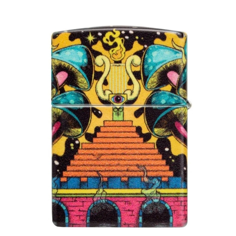 Bật Lửa ZIPPO - Classic - Skull Design (Đầu Lâu Phát Sáng)