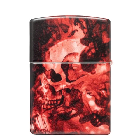 Bật Lửa ZIPPO - Classic - Spooky Skulls Design (Đầu Lâu Quái Dị)