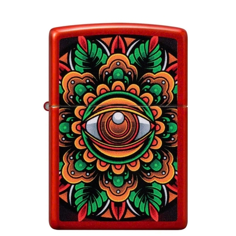 Bật Lửa ZIPPO - Classic - Counter Culture Eye Design (Con Mắt Hoa)