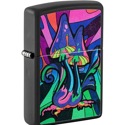 Bật Lửa ZIPPO - Classic - Counter Culture Design (Nấm Phát Sáng)