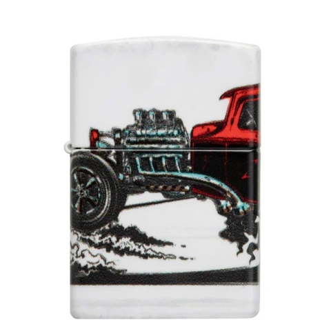 Bật Lửa ZIPPO - Classic - Hot Rod Design (Xe Đua)