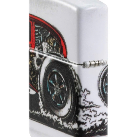 Bật Lửa ZIPPO - Classic - Hot Rod Design (Xe Đua)