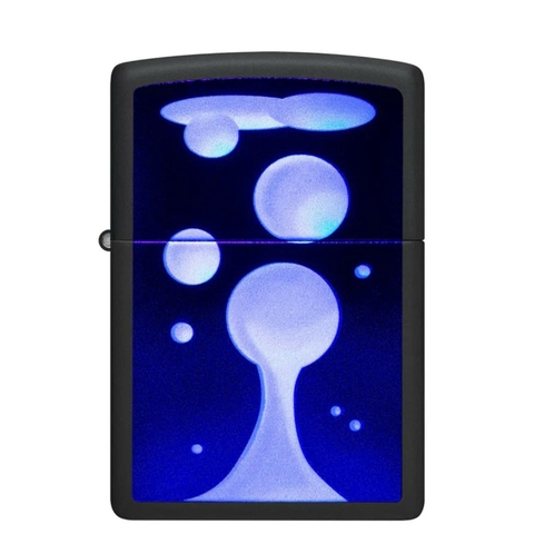 Bật Lửa ZIPPO - Classic - Lava Lamp Design (Đèn Dung Nham)