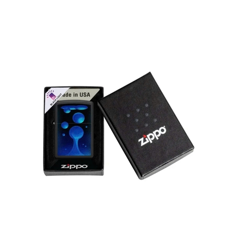 Bật Lửa ZIPPO - Classic - Lava Lamp Design (Đèn Dung Nham)
