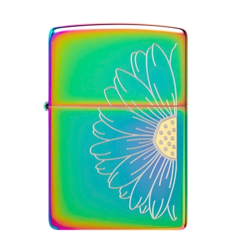 Bật Lửa ZIPPO - Classic - Daisy Design (Hoa Cúc)