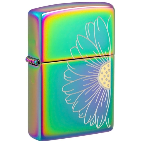 Bật Lửa ZIPPO - Classic - Daisy Design (Hoa Cúc)