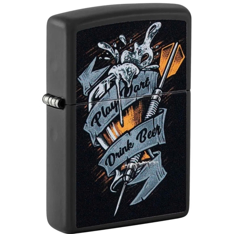 Bật Lửa ZIPPO - Classic - Darts Design (Trò Chơi Phi Tiêu)