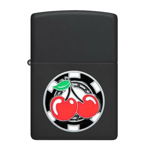 Bật Lửa ZIPPO - Classic - Poker Chip with Cherries (Chip Hình Qủa Cherry)