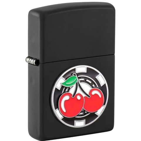 Bật Lửa ZIPPO - Classic - Poker Chip with Cherries (Chip Hình Qủa Cherry)