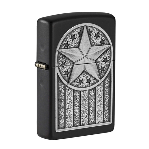 Bật Lửa ZIPPO - Classic - American Metal Emblem (Ngôi Sao Mỹ)