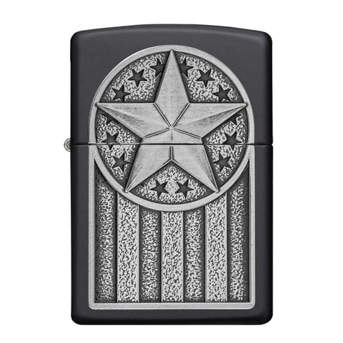 Bật Lửa ZIPPO - Classic - American Metal Emblem (Ngôi Sao Mỹ)