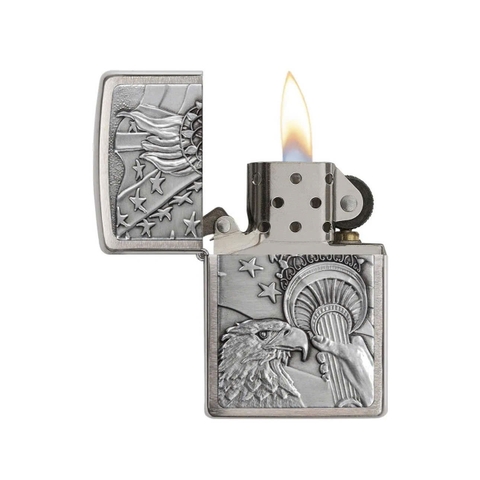 Bật Lửa ZIPPO - Classic - Something Patriotic (Nước Mỹ)