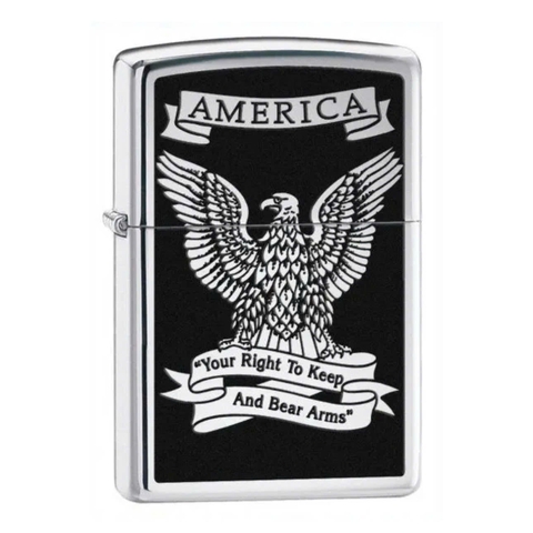Bật Lửa ZIPPO - Classic - Eagle High Polish Chrome (Đại Bàng)