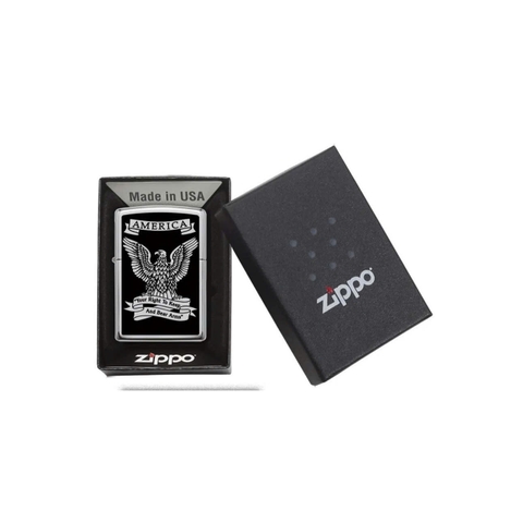 Bật Lửa ZIPPO - Classic - Eagle High Polish Chrome (Đại Bàng)