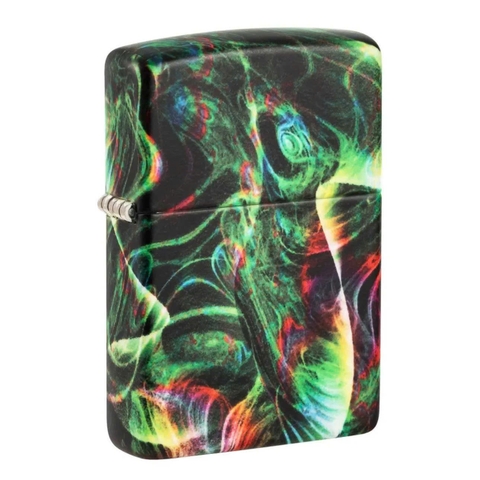 Bật Lửa ZIPPO - Classic - Psychedelic Swirl Design (Xoáy Ảo Giác)
