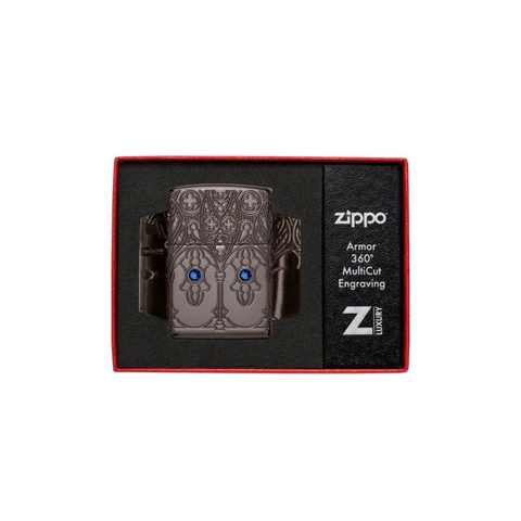 Bật Lửa ZIPPO - Armor® - Gothic Window Design