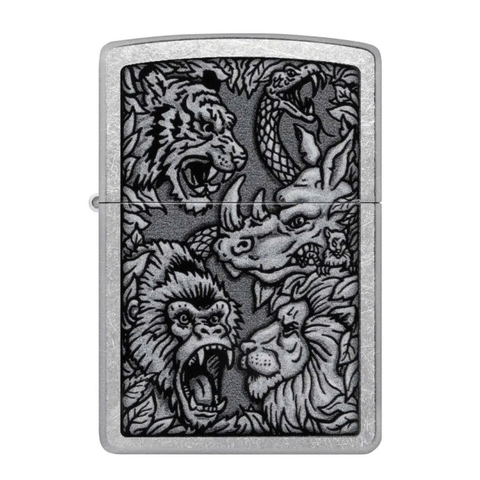Bật Lửa ZIPPO - Classic - Jungle Design (Khu Rừng)