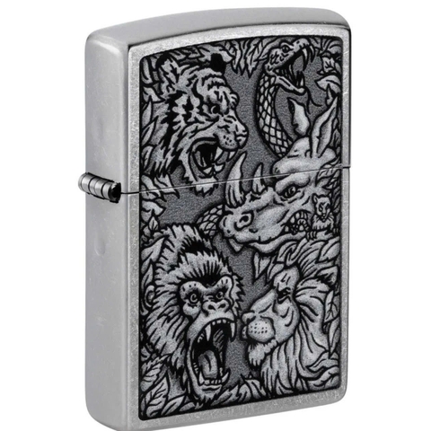 Bật Lửa ZIPPO - Classic - Jungle Design (Khu Rừng)