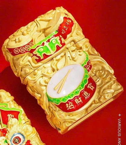 Zippo - Bản Độ - Lân Vàng