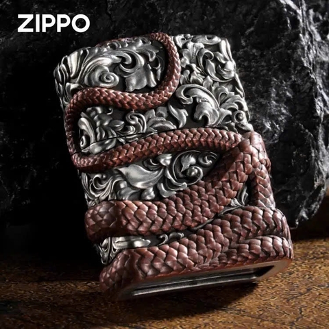 Zippo - Bản Độ - Rắn Hổ Mang