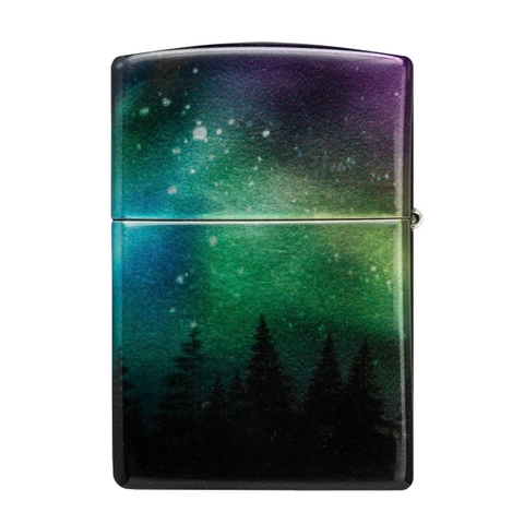 Bật Lửa ZIPPO - Classic - Colorful Sky Design (Cực Quang)