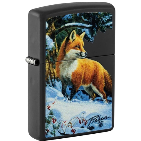 Bật Lửa ZIPPO - Classic - Linda Picken (Cáo Cam)