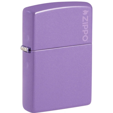 Bật Lửa ZIPPO - Classic - Classic Smoky Lavender Zippo Logo
