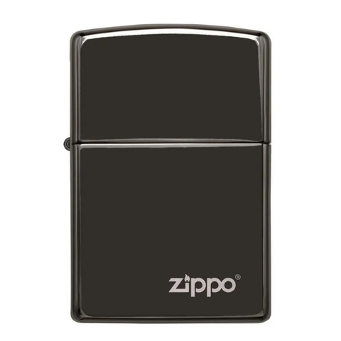 Bật Lửa ZIPPO - Classic - High Polish Black Zippo Logo