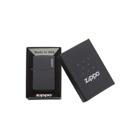 Bật Lửa ZIPPO - Classic -  Classic Black Matte with Zippo Logo