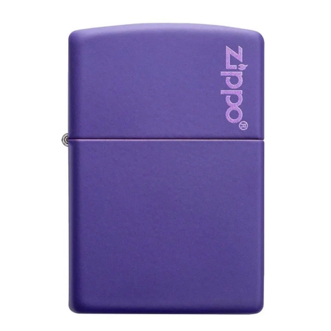 Bật Lửa ZIPPO - Classic - Classic High Polish Purple Logo