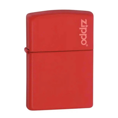 Bật Lửa ZIPPO - Classic - Classic Red Matte with Zippo Logo