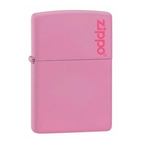 Bật Lửa ZIPPO - Classic - Classic Pink Matte Zippo Logo