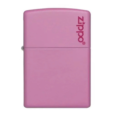 Bật Lửa ZIPPO - Classic - Classic Pink Matte Zippo Logo