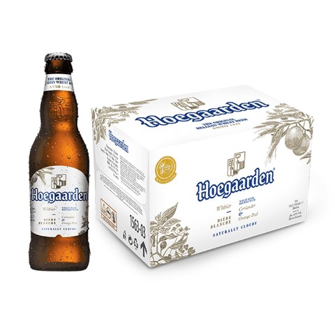 Thùng 24 Chai Bia Hoegaarden White 330ml