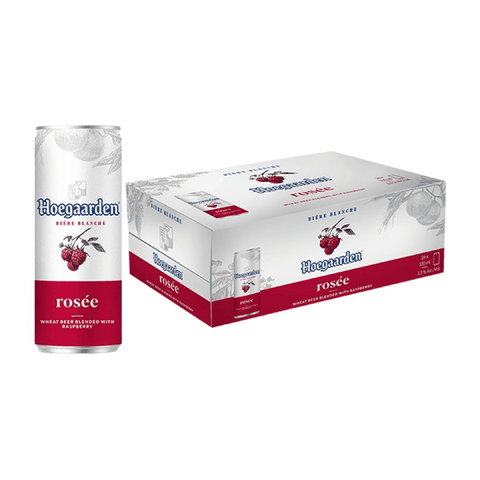 Thùng 24 Lon Bia Hoegaarden Rosee 330ml