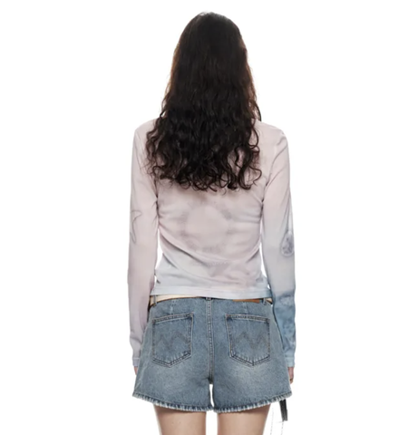 Áo Matin Kim Starfish Mesh Top