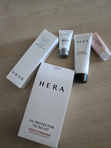 Set Kem Chống Nắng Hera UV Protector Tone-Up SPF50+/PA++++
