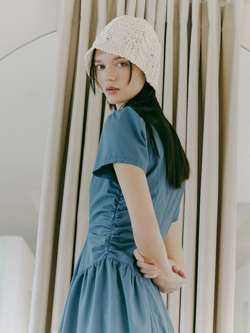 Váy Side Shirring Dress