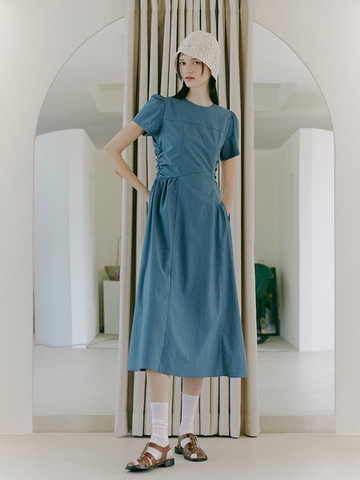 Váy Side Shirring Dress