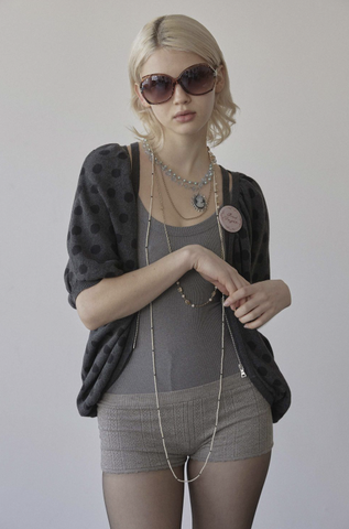 Áo Jacquard Knit Cardigan