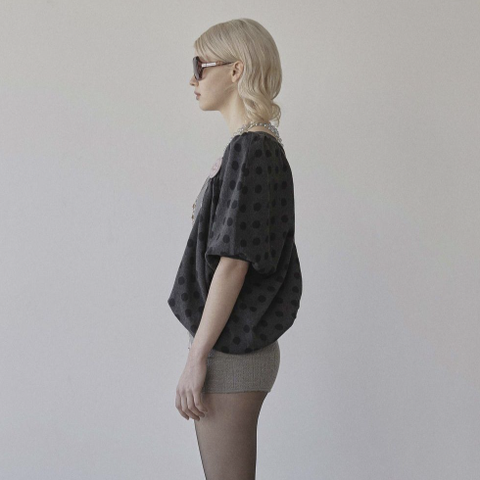 Áo Jacquard Knit Cardigan