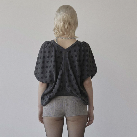 Áo Jacquard Knit Cardigan