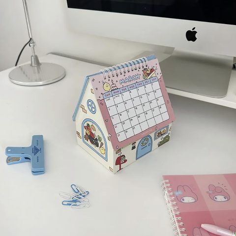 Lịch Để Bàn Hình Ngôi Nhà