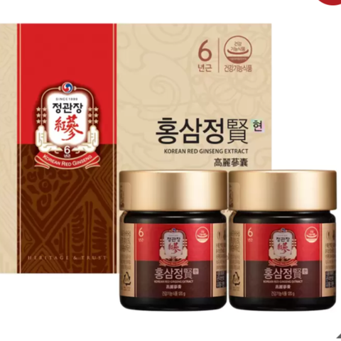Set 2 lọ Hồng sâm 120g Cheong Kwan Jang