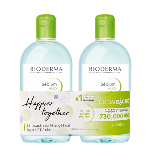 Nước Tẩy Trang Dành Cho Da Nhờn Mụn Bioderma Sebium H20