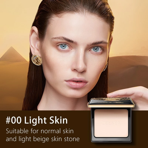 Phấn Phủ Trang Điểm Zeesea Chống Thấm Nước Kiềm Dầu 8g
