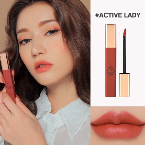 Son Kem Lì 3CE Mịn Màng Như Nhung Velvet Lip Tint 4g