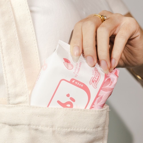 Khăn Ướt Cho Bé EcoWipes Ecobi Gói 20 Tờ